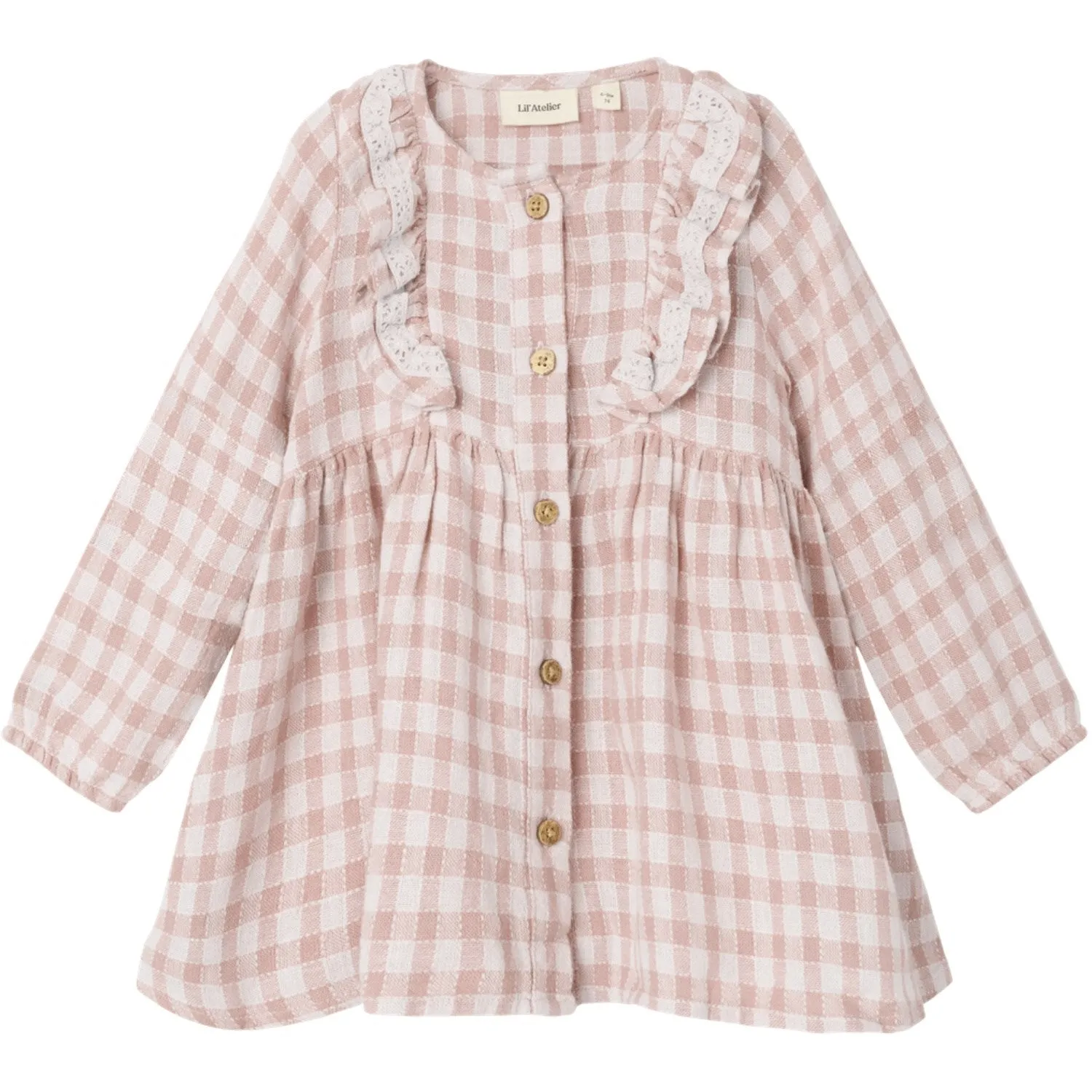 Lil'Atelier Peach Whip Dagmar Loose Dress