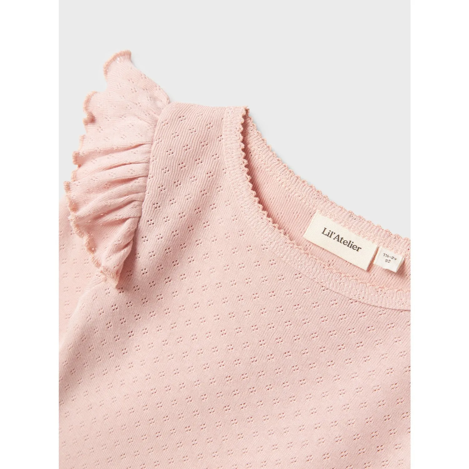 Lil'Atelier Peach Whip Rachel Nan Slim Blouse