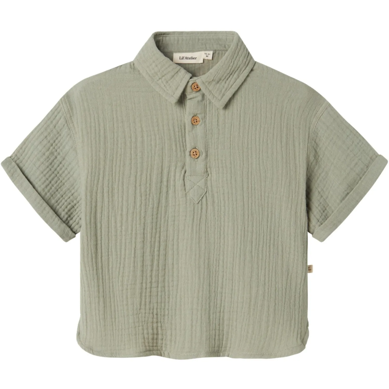 Lil'Atelier Seagrass Janu Loose Shirt