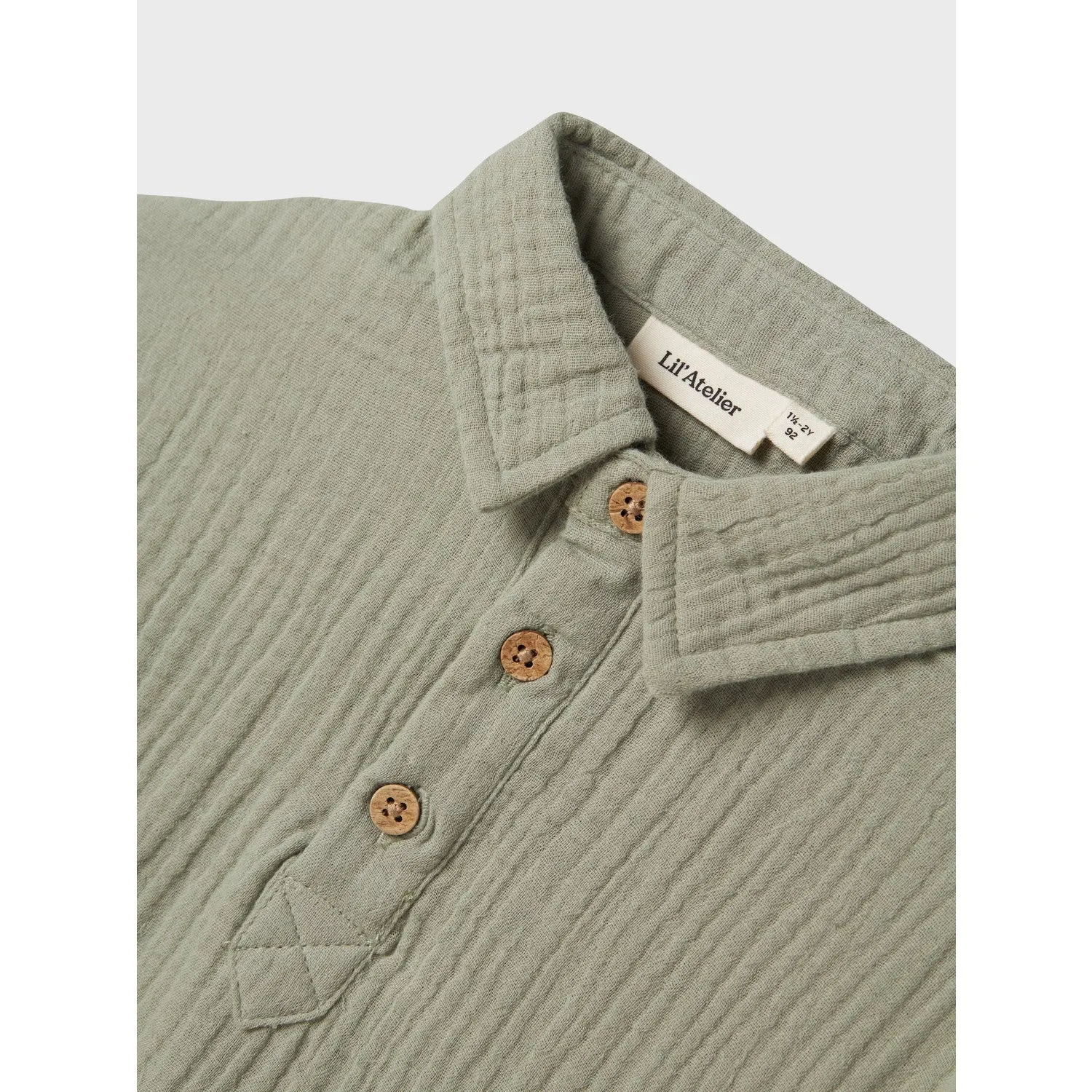 Lil'Atelier Seagrass Janu Loose Shirt