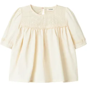 Lil'Atelier Turtledove Daisy Loose Shirt