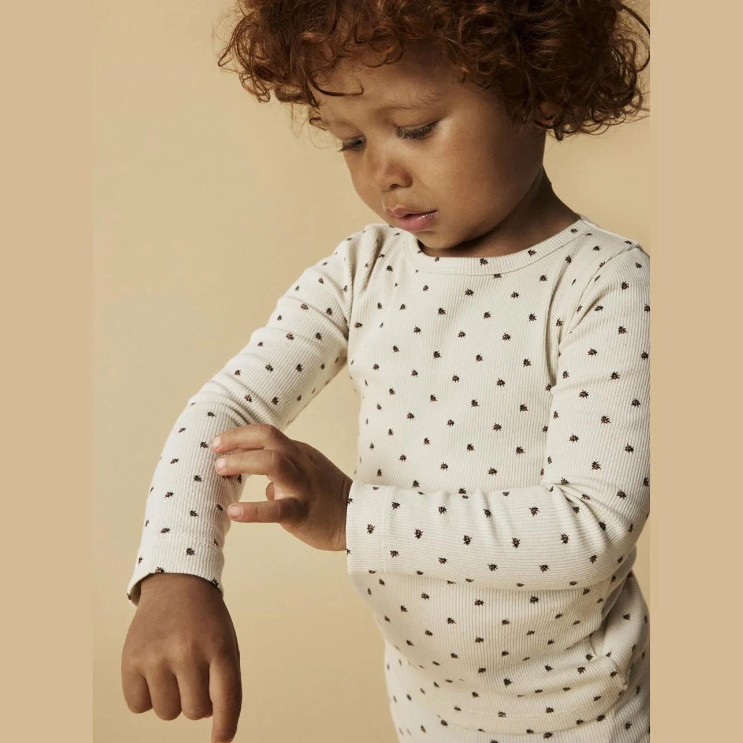 Lil'Atelier Turtledove Ladybug Lago Kim Slim Blouse Noos