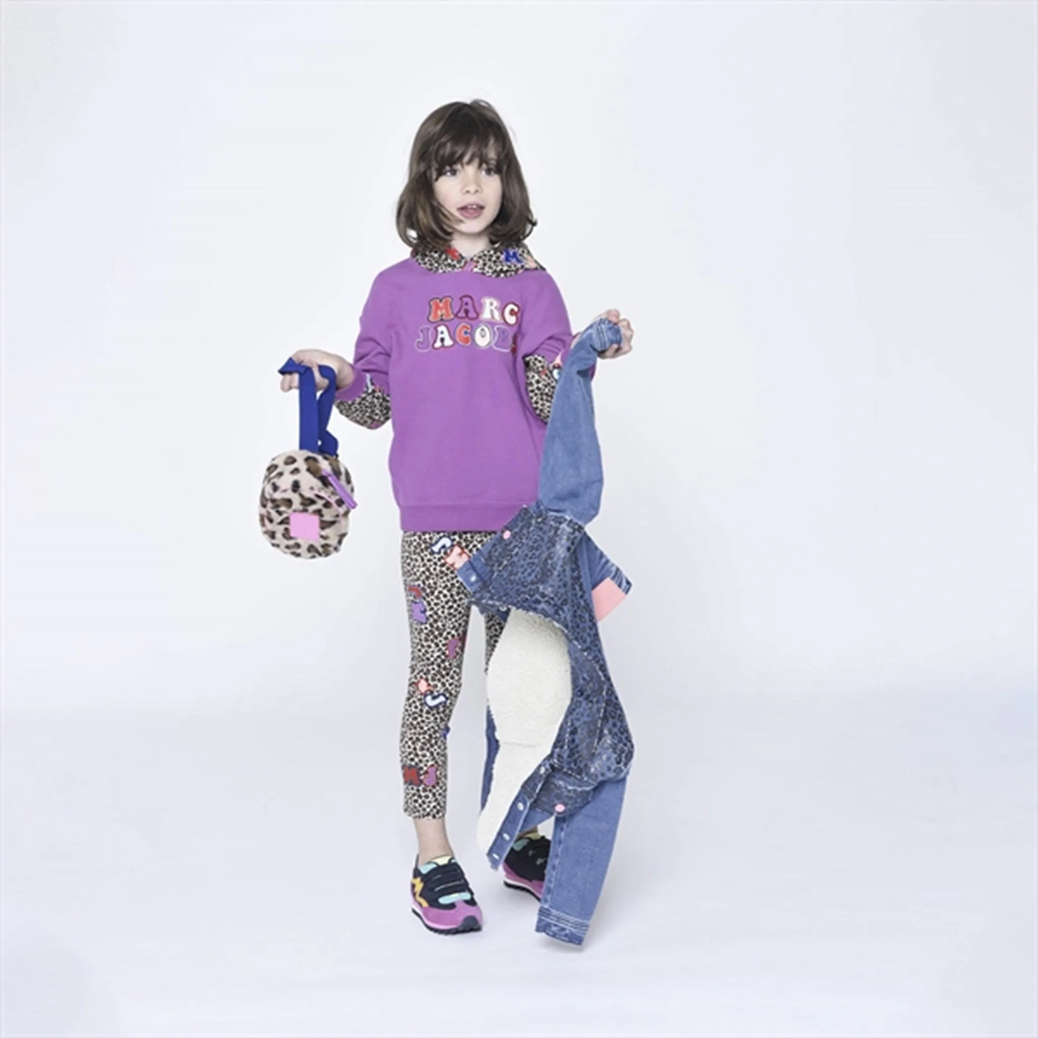 Little Marc Jacobs Hoodie Raspberry