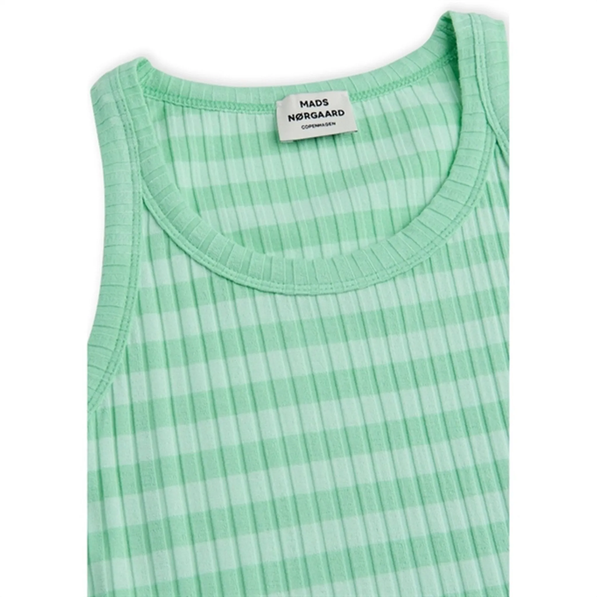 Mads Nrgaard 5x5 Stripe Carinila Blouse Stripe/Cabbage