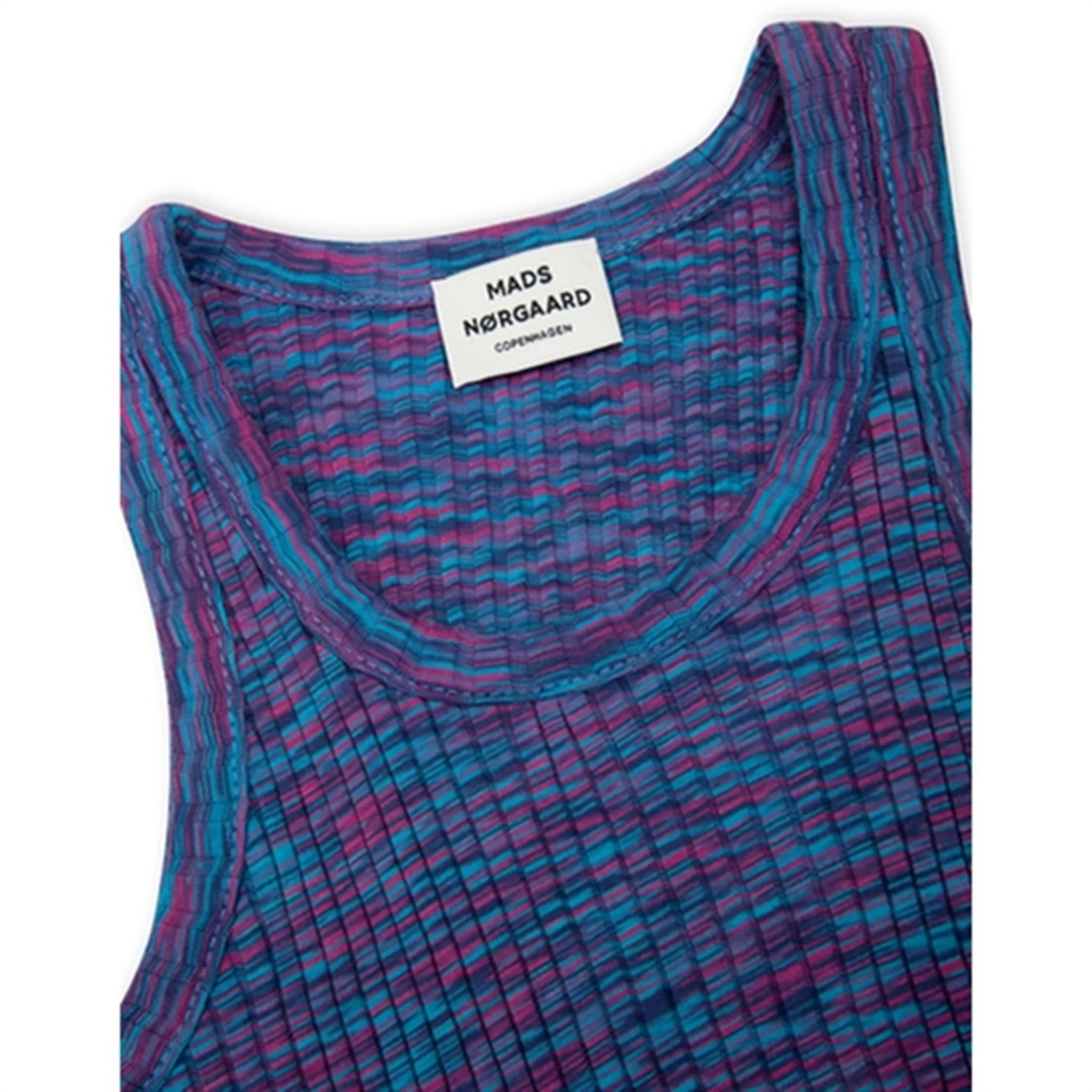 Mads Nrgaard 8x3 Mouline Carinila Top Multi Purple Hebe