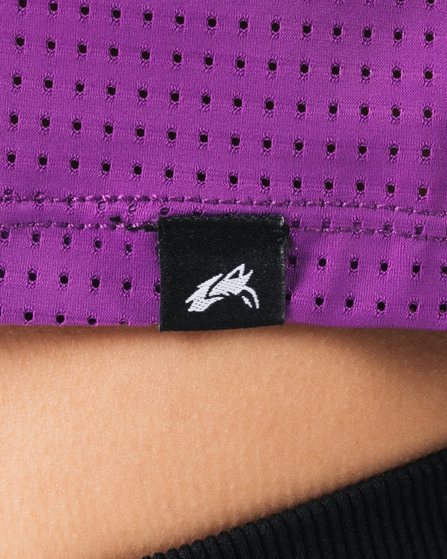 Margo Mesh Crop Tee - Blaze Alphalete Athletics