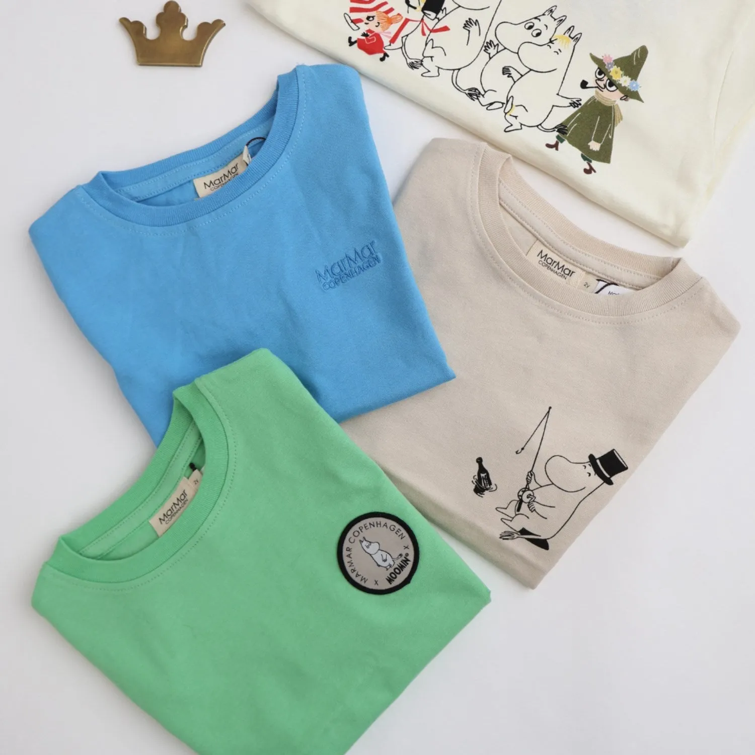 MarMar Cotton Jersey Moomin Adventure Tad T-Shirt