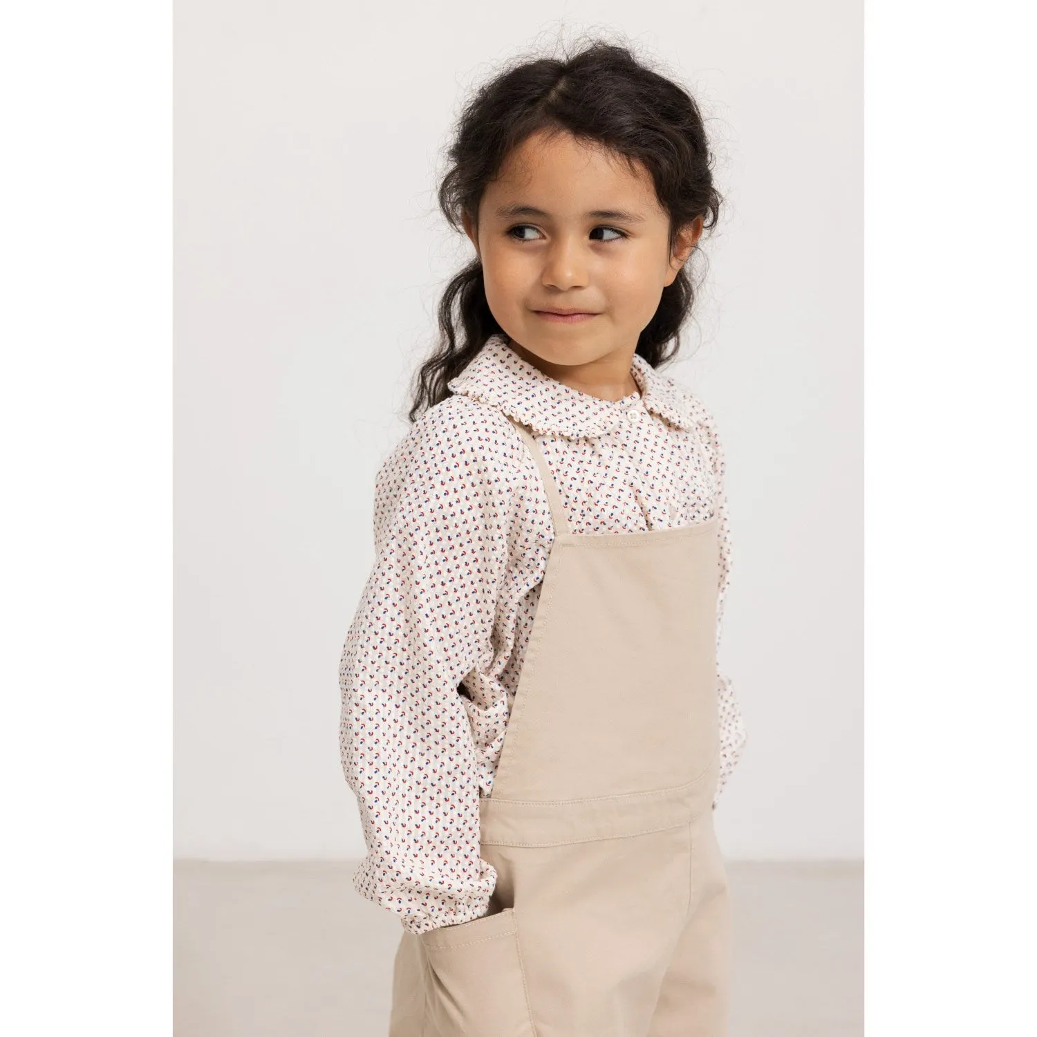 MarMar Cotton Seersucker Vito Takari Frill Shirt