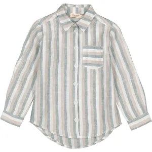 MarMar Dusty Blue Stripe Tommy Shirt