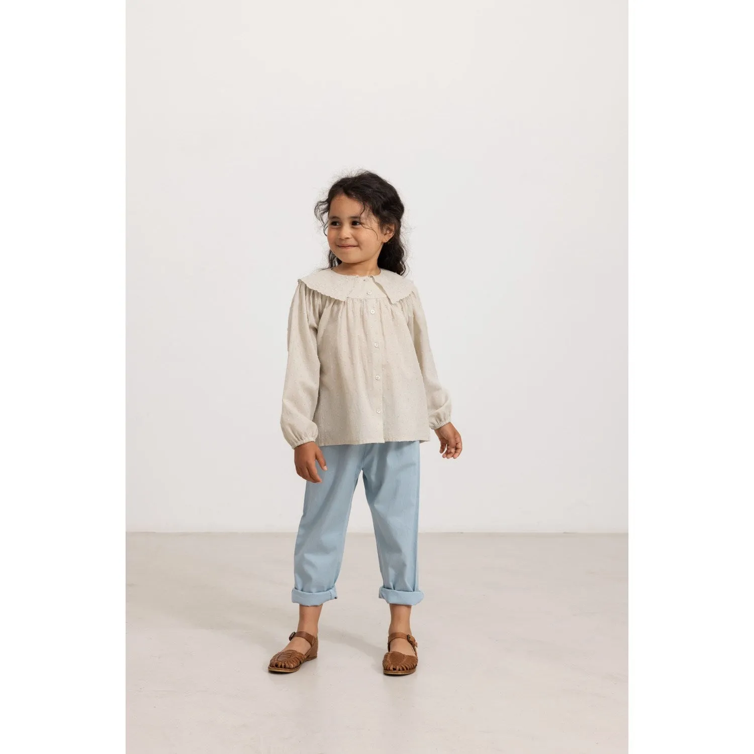 MarMar Light Cotton Dobby Kit Takiri Shirt