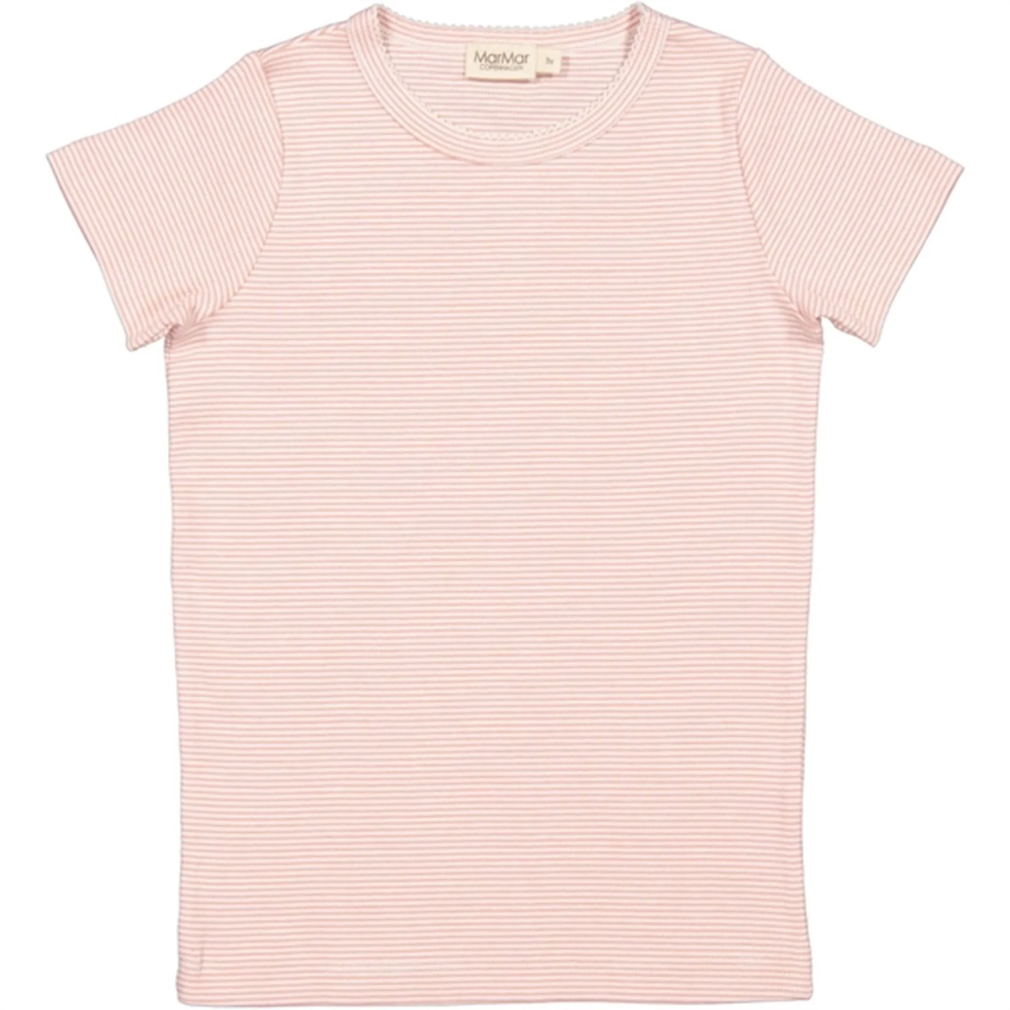 MarMar Modal Fine Rib Evening Sun Stripe Tago T-shirt