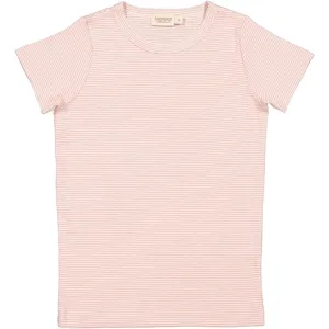 MarMar Modal Fine Rib Evening Sun Stripe Tago T-shirt