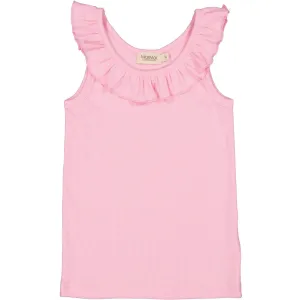 MarMar Modal Fine Rib Pink Blossom Tamar Top