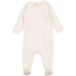 MarMar New Born Modal Smooth Print Petite Fleurs Rubetta Onesie