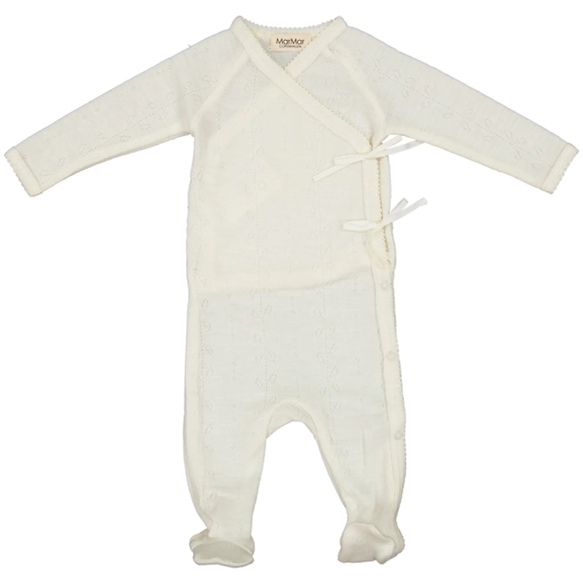 MarMar New Born Wool Pointelle Natural Rubetta Romber