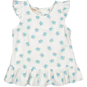 MarMar Poplin Summer Bouquet Tawny Top