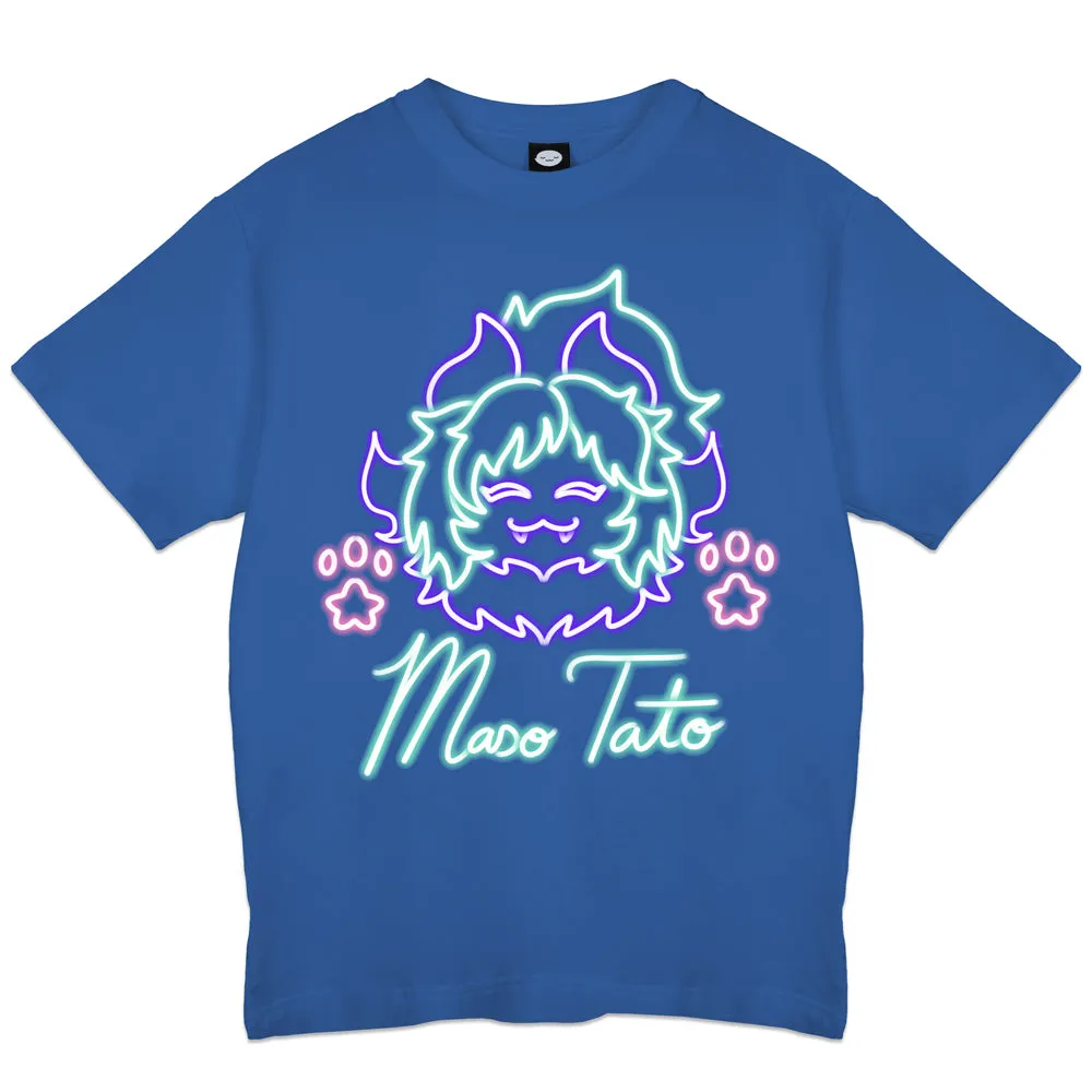 MasoTato Neon Light T-Shirt (Blue)