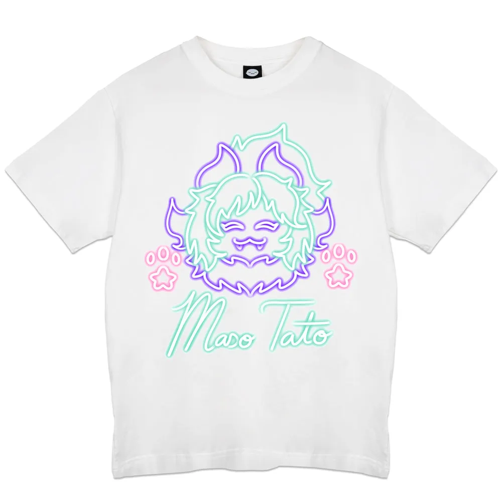 MasoTato Neon Light T-Shirt (White)