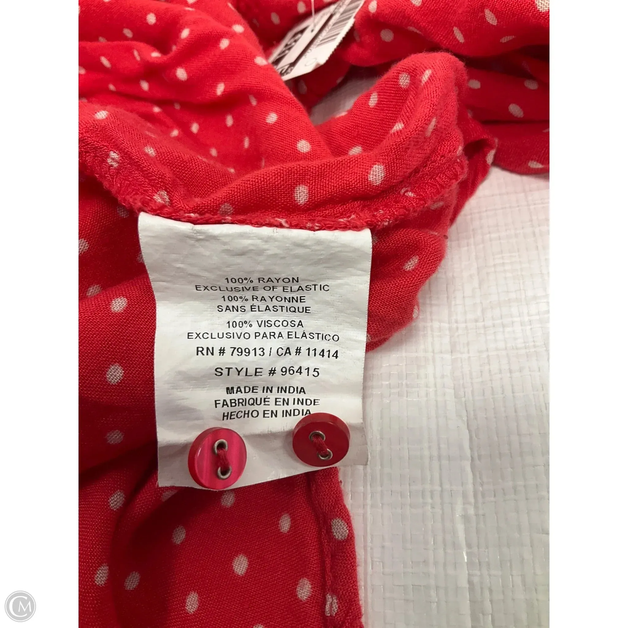 Maternity Top Long Sleeve By Motherhood, Size: L