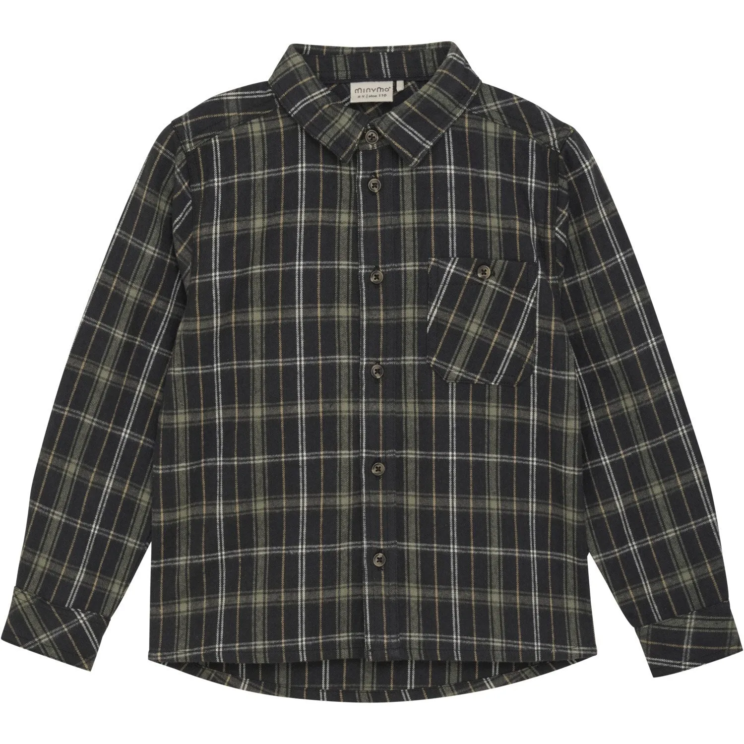 Minymo Dark Navy Shirt Check