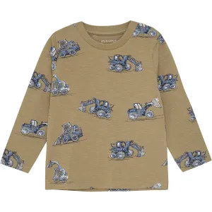 Minymo Tiger's Eye Blouse AOP