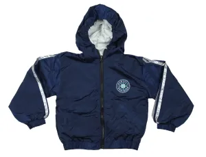 MLB Baseball Boys Seattle Mariners Reversible Full Zip Hooded Jacket - Navy