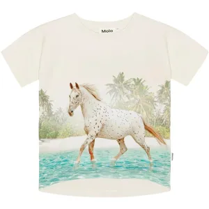 Molo Horse On Beach Raeesa T-Shirt