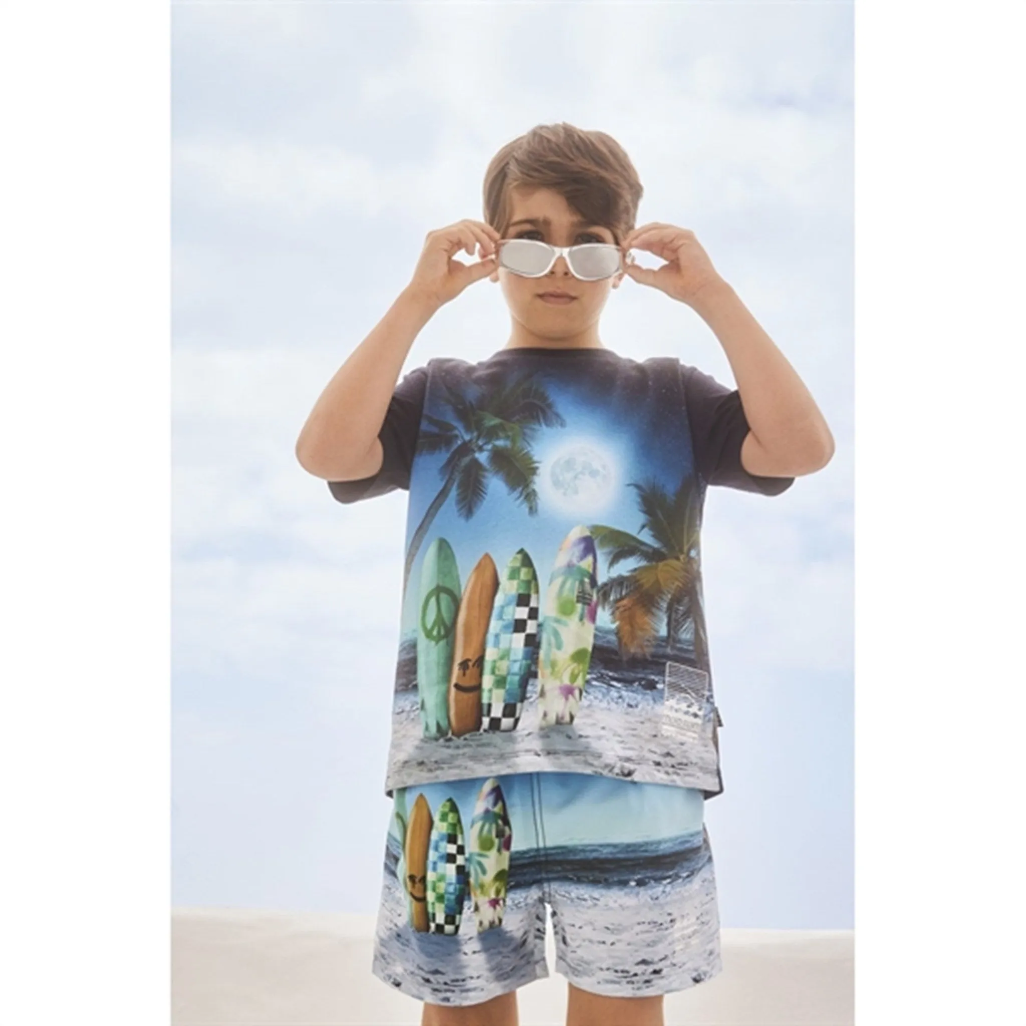 Molo Sunset Surfer Rame T-Shirt
