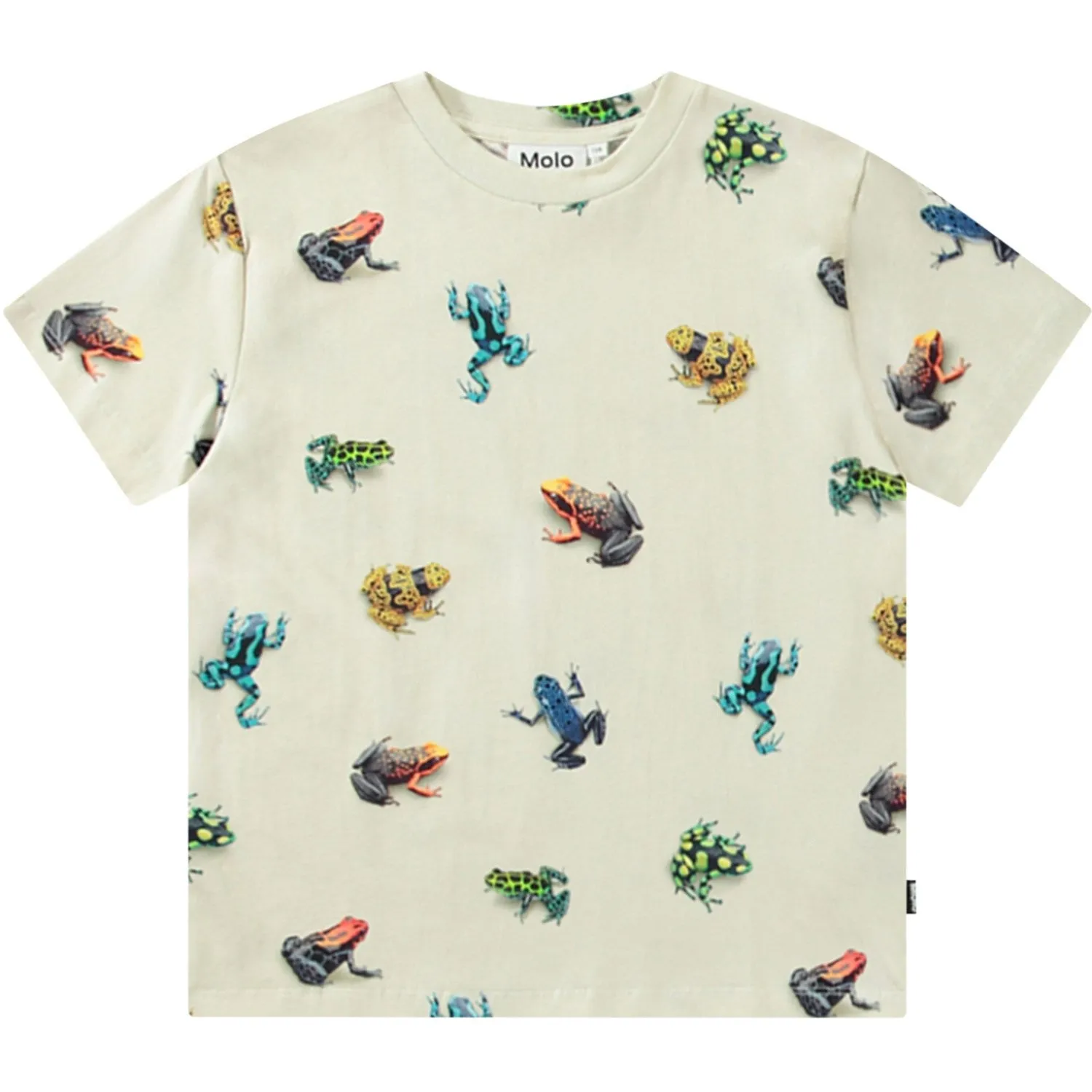 Molo Vibrant Frogs Roxo T-Shirt