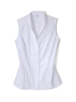Monika Spitze Sleeveless Shirt