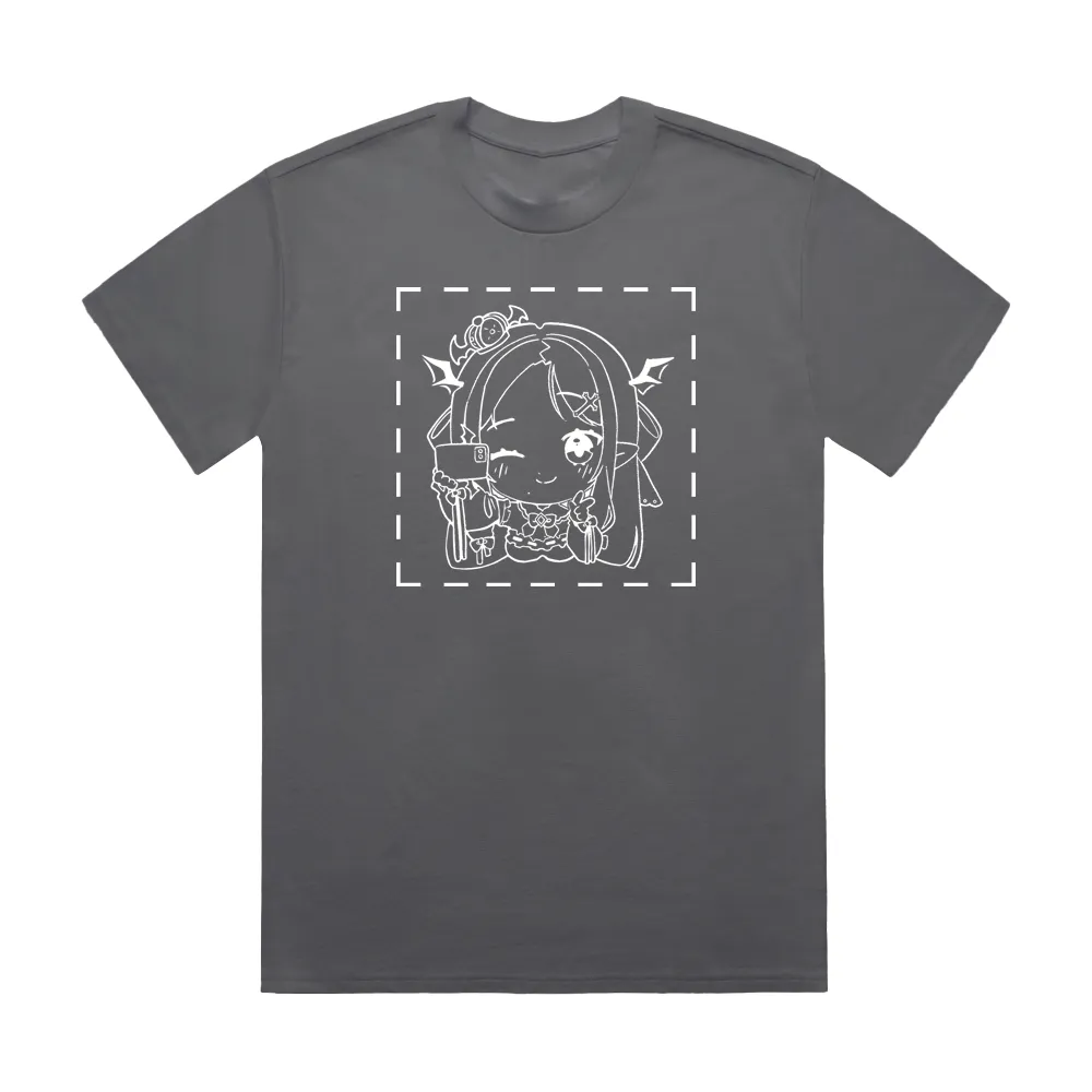 Morgana Selfie T-Shirt(Gray)