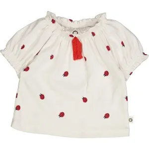 Msli Balsam Cream/Apple Red/Night Blue Ladybird Top