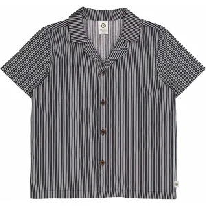 Msli Balsam Cream/Night Blue Poplin Stripe Shirt