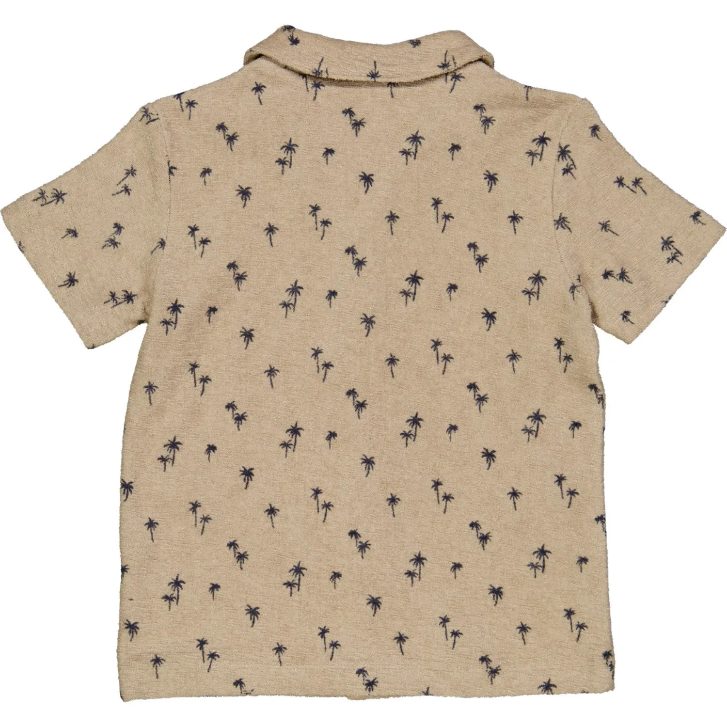Msli Cashmere/ Night Blue Palm Shirt
