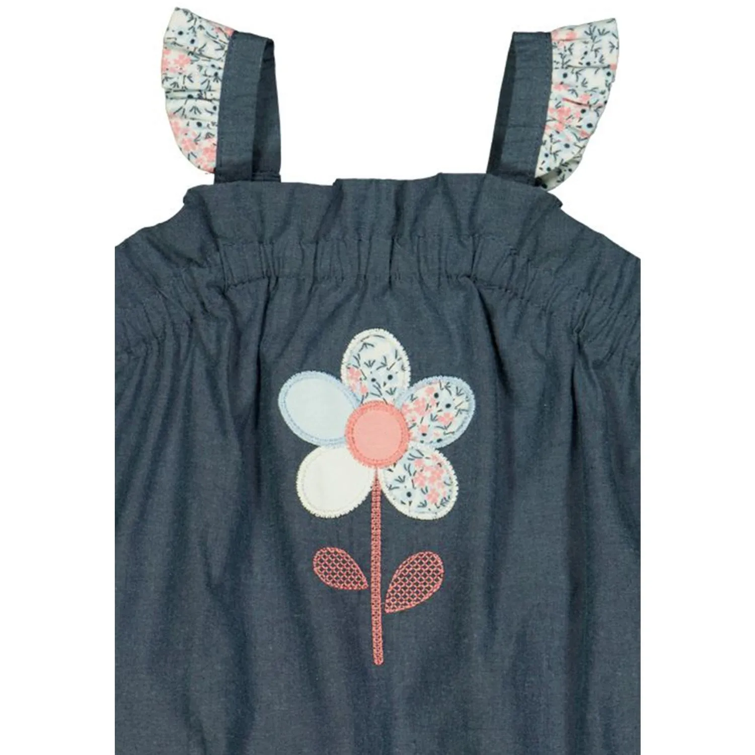 Msli Chambray Petit Beach Jumpsuit