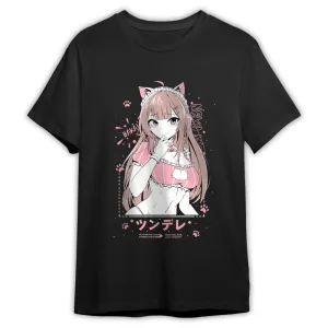 Myu "Tsundere" Anime Streetwear T-shirt