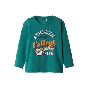 Name It Antique Green Vux Blouse