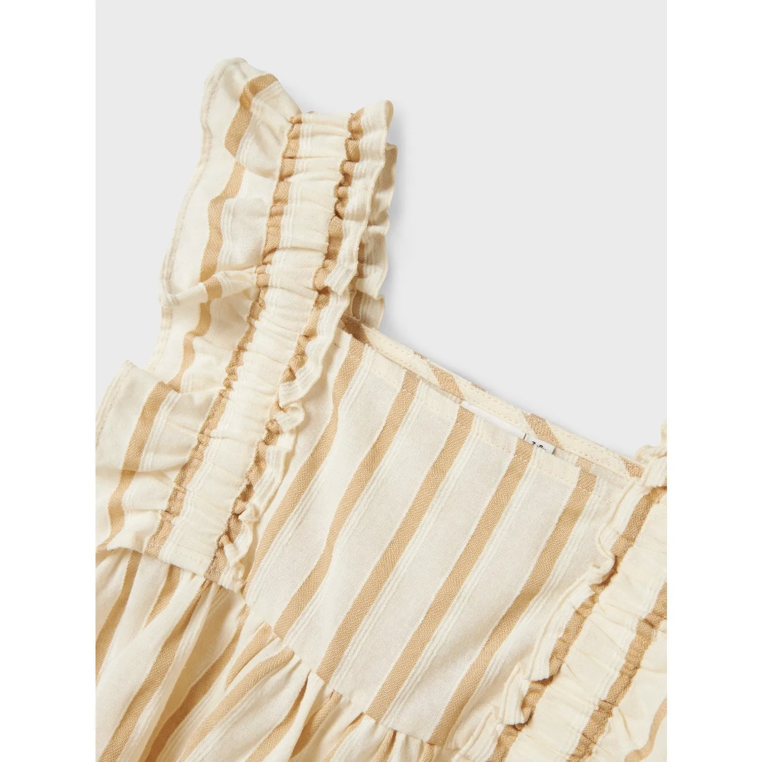Name It Bleached Sand Cloud Dancer Herdon Cap Top