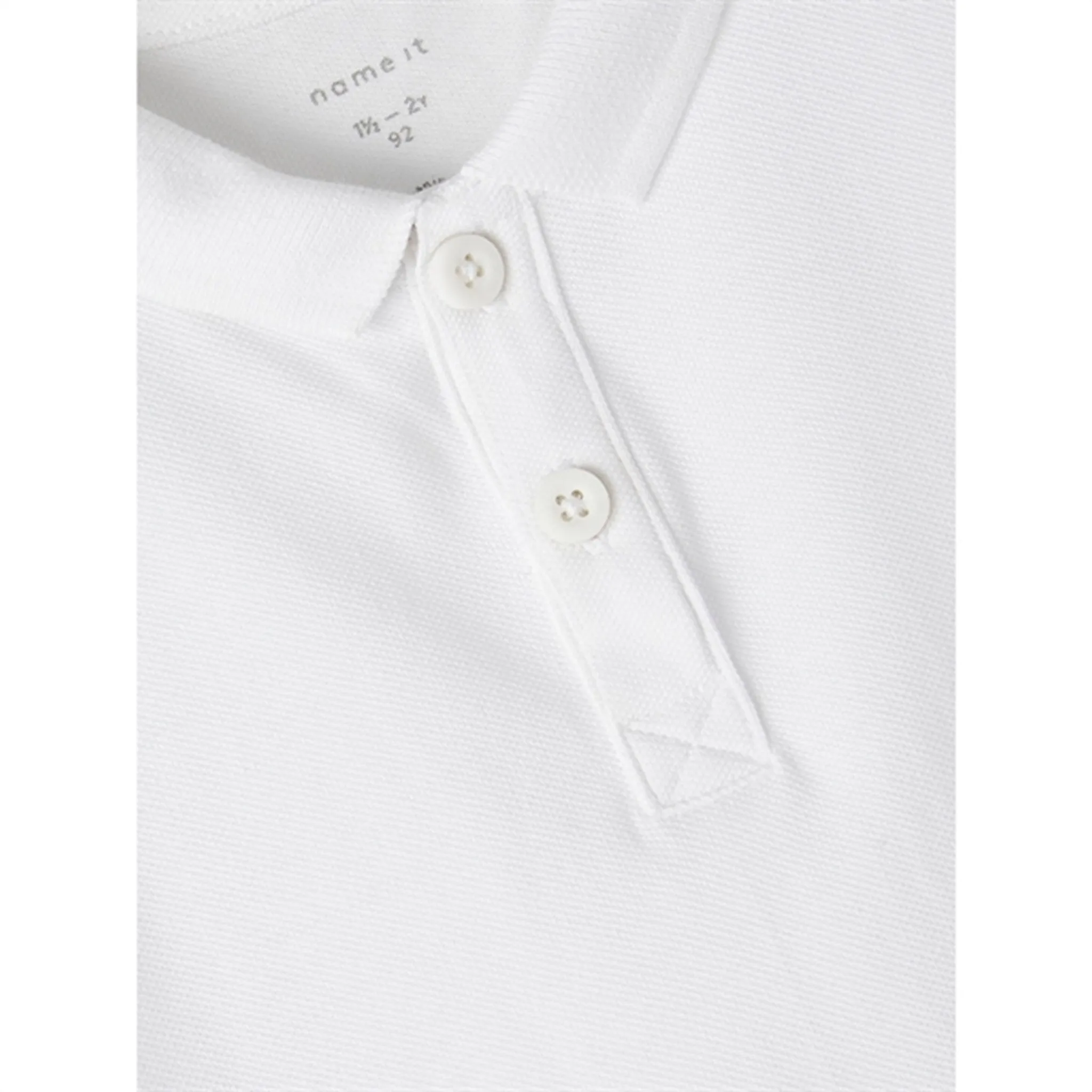 Name it Bright White Fenrir Polo