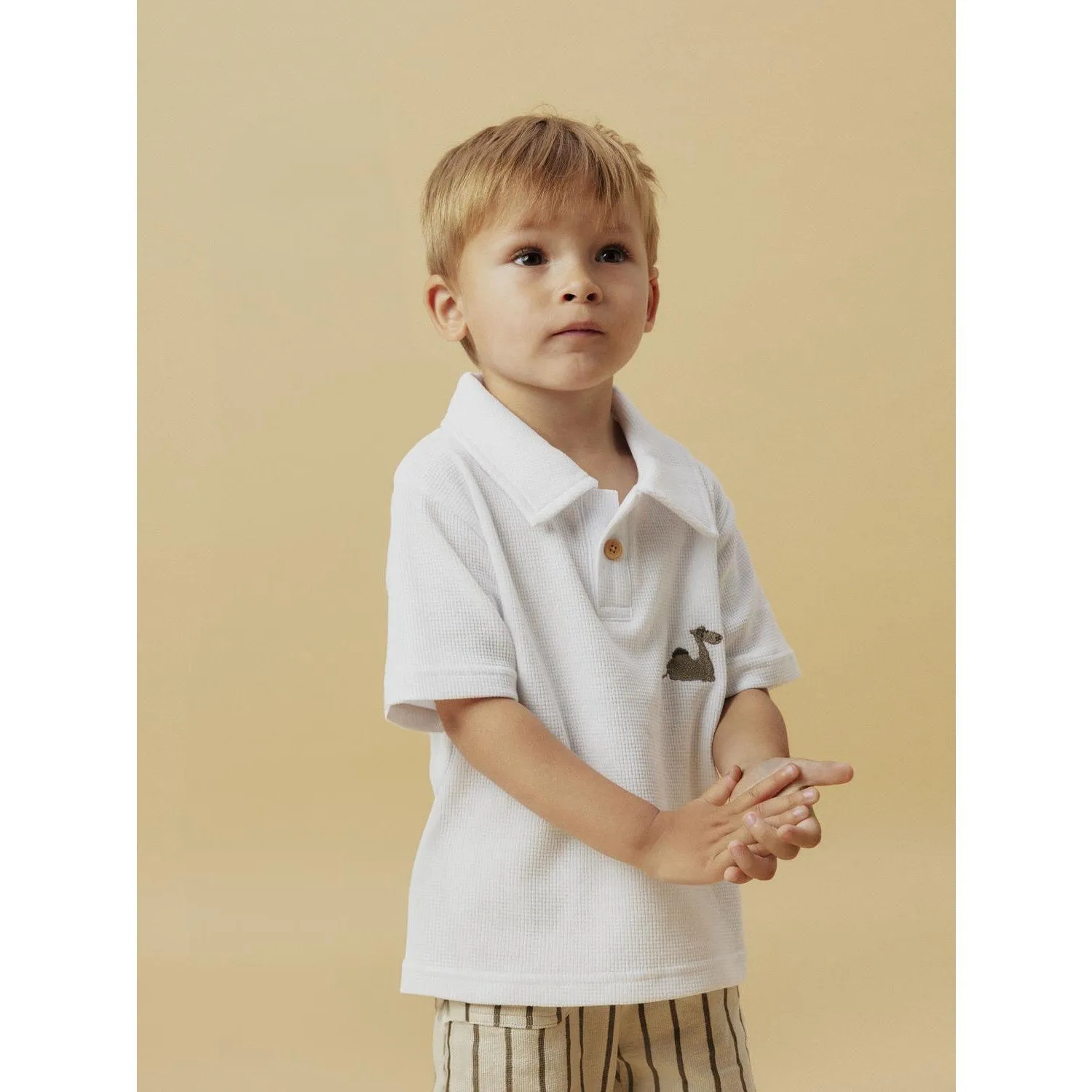 Name It Bright White Janus Regular Polo