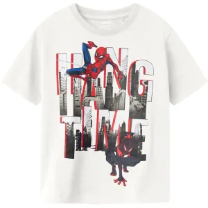 Name It Cloud Dancer Ust Spiderman Regular T-Shirt Marvel