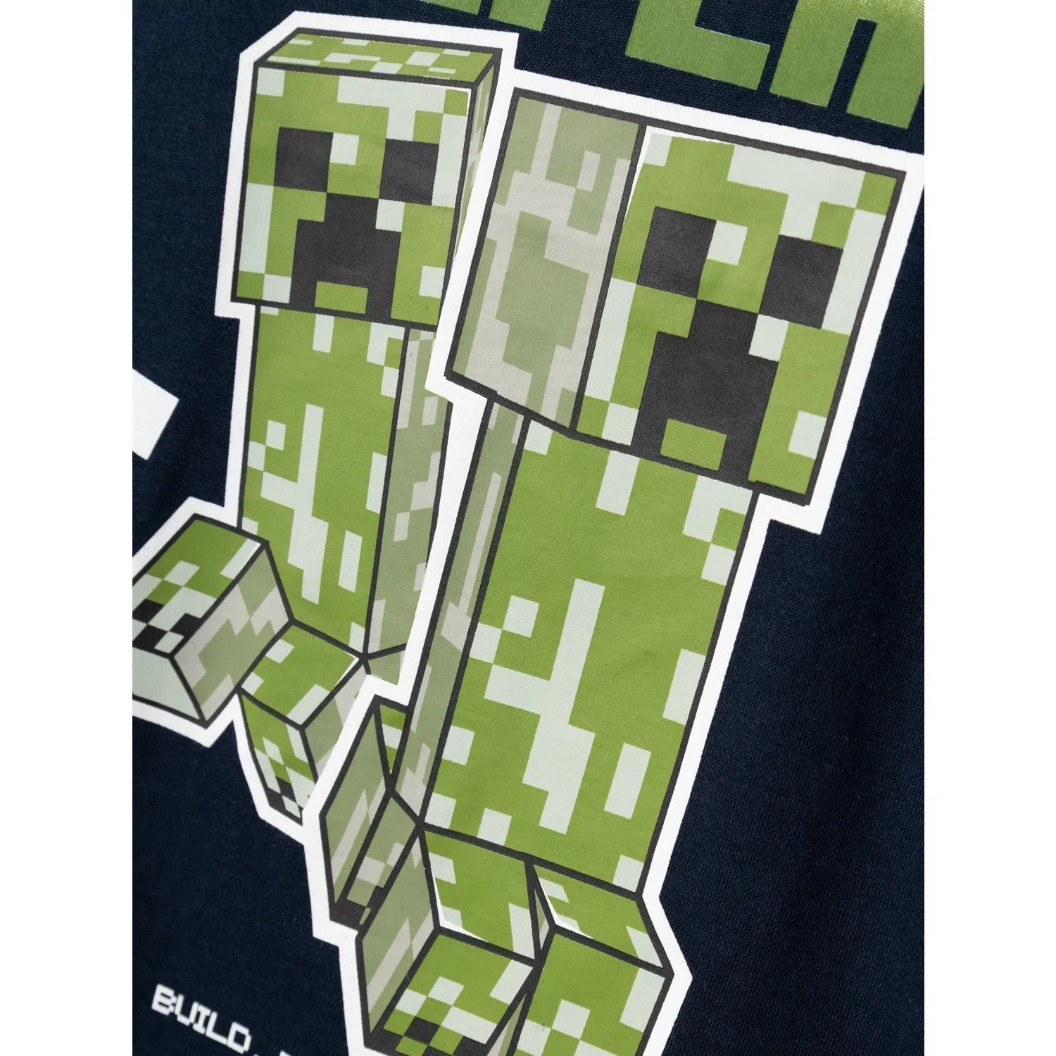 Name It Dark Sapphire Mylius Minecraft T-Shirt Noos