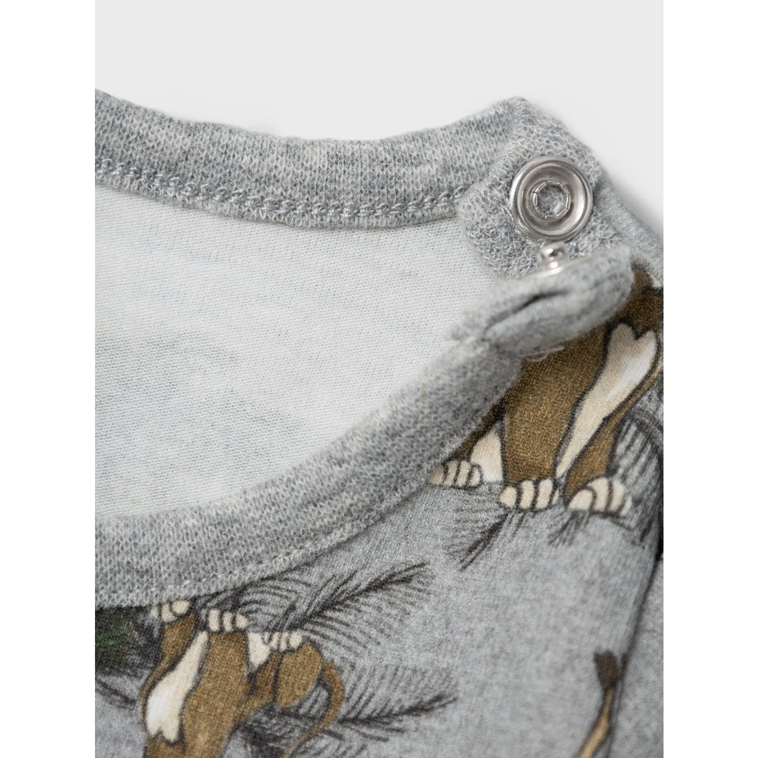 Name It Grey Melange Jebb Lion King Onesie