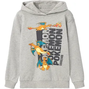 Name it Grey Melange Ott Pokemon Sweatshirt