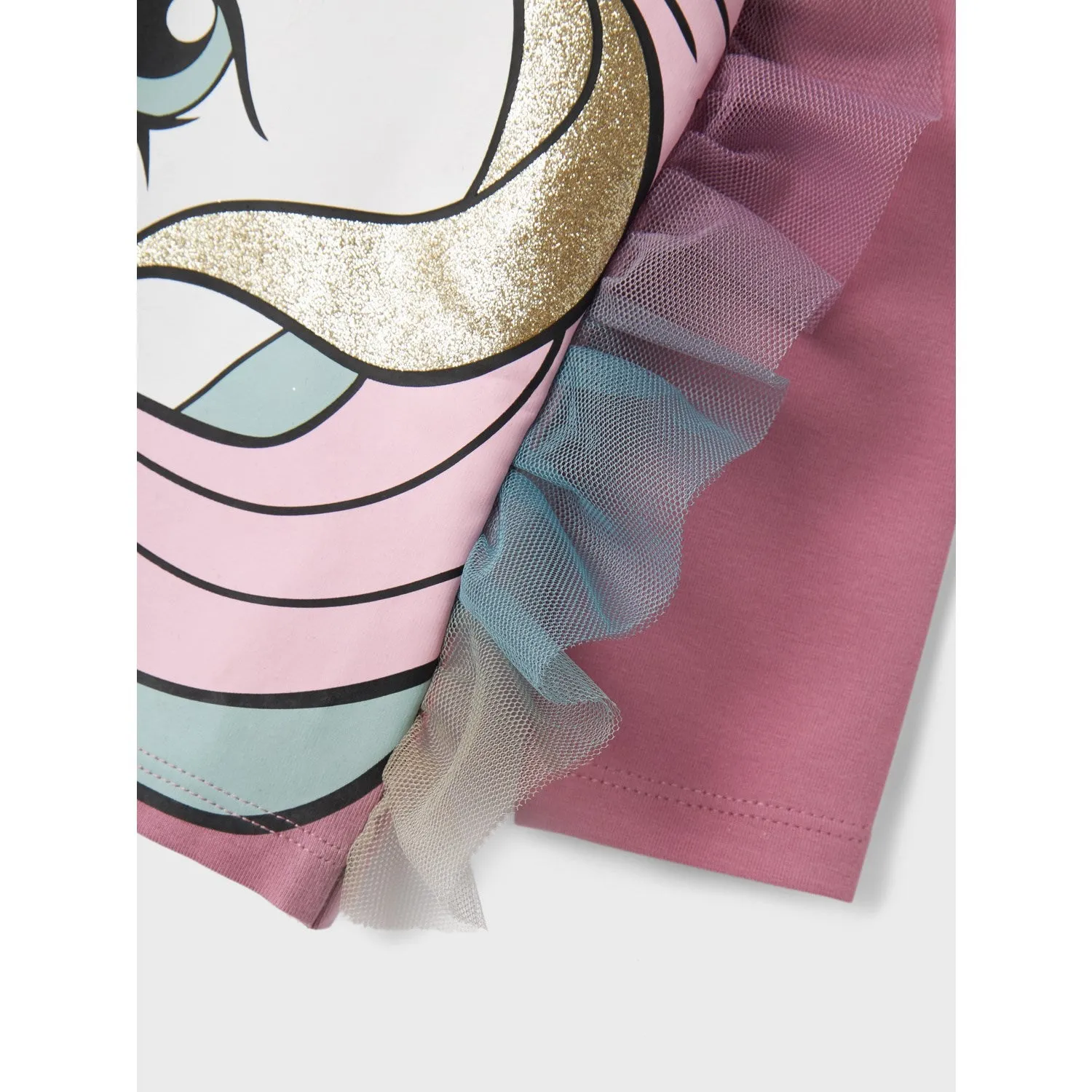 Name It Mauve Orchid Sille My Little Pony Blouse