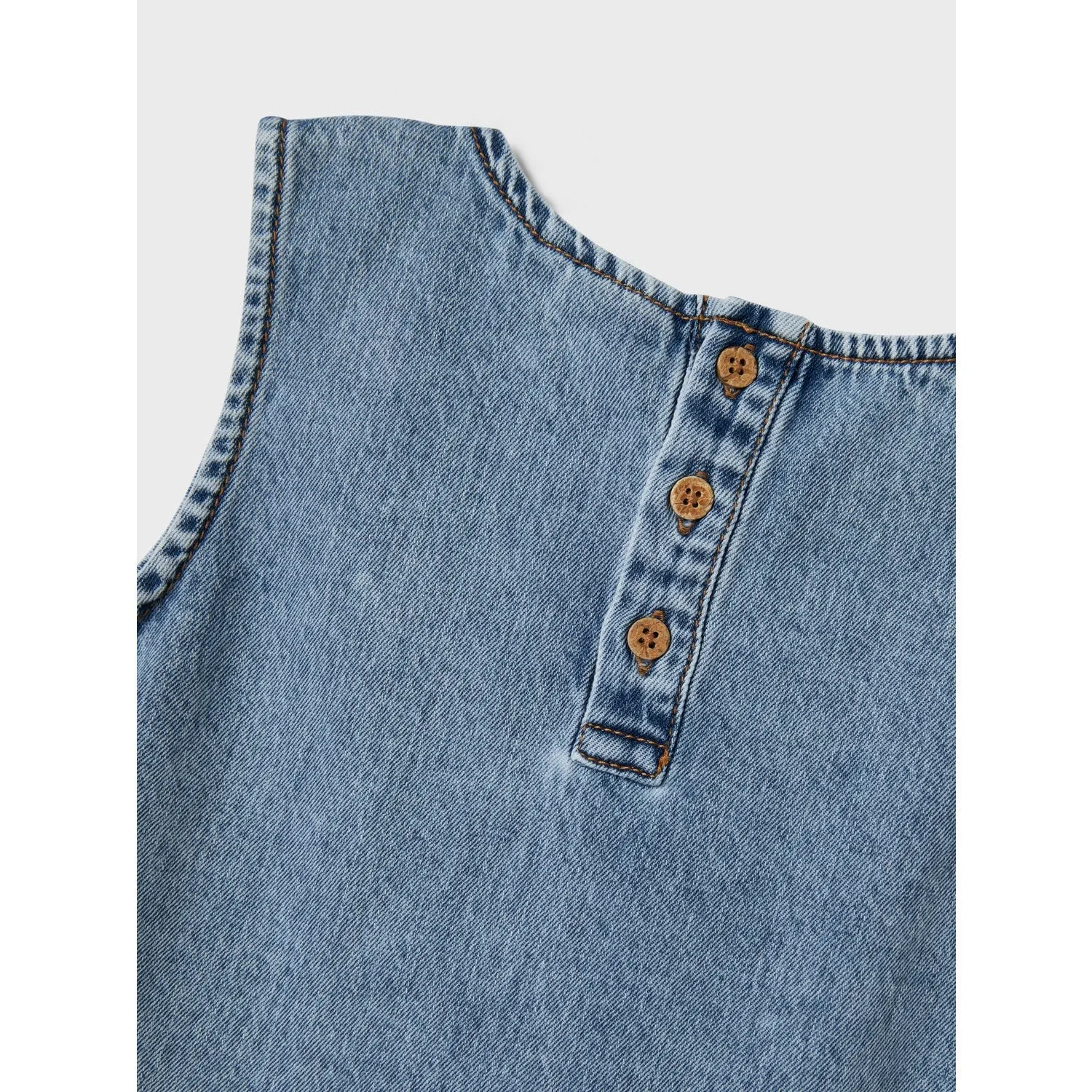 Name It Medium Blue Denim Amelia Denim Top