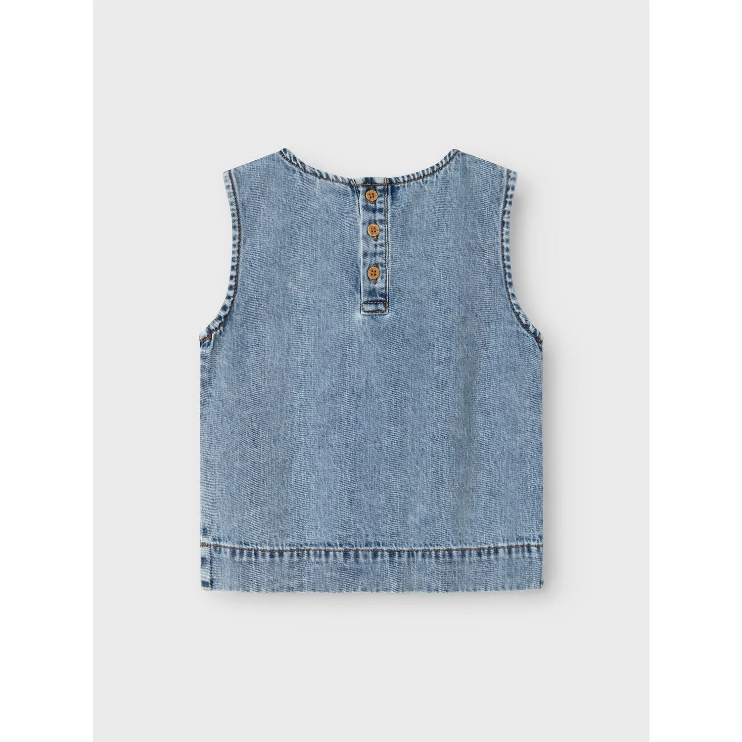 Name It Medium Blue Denim Amelia Denim Top