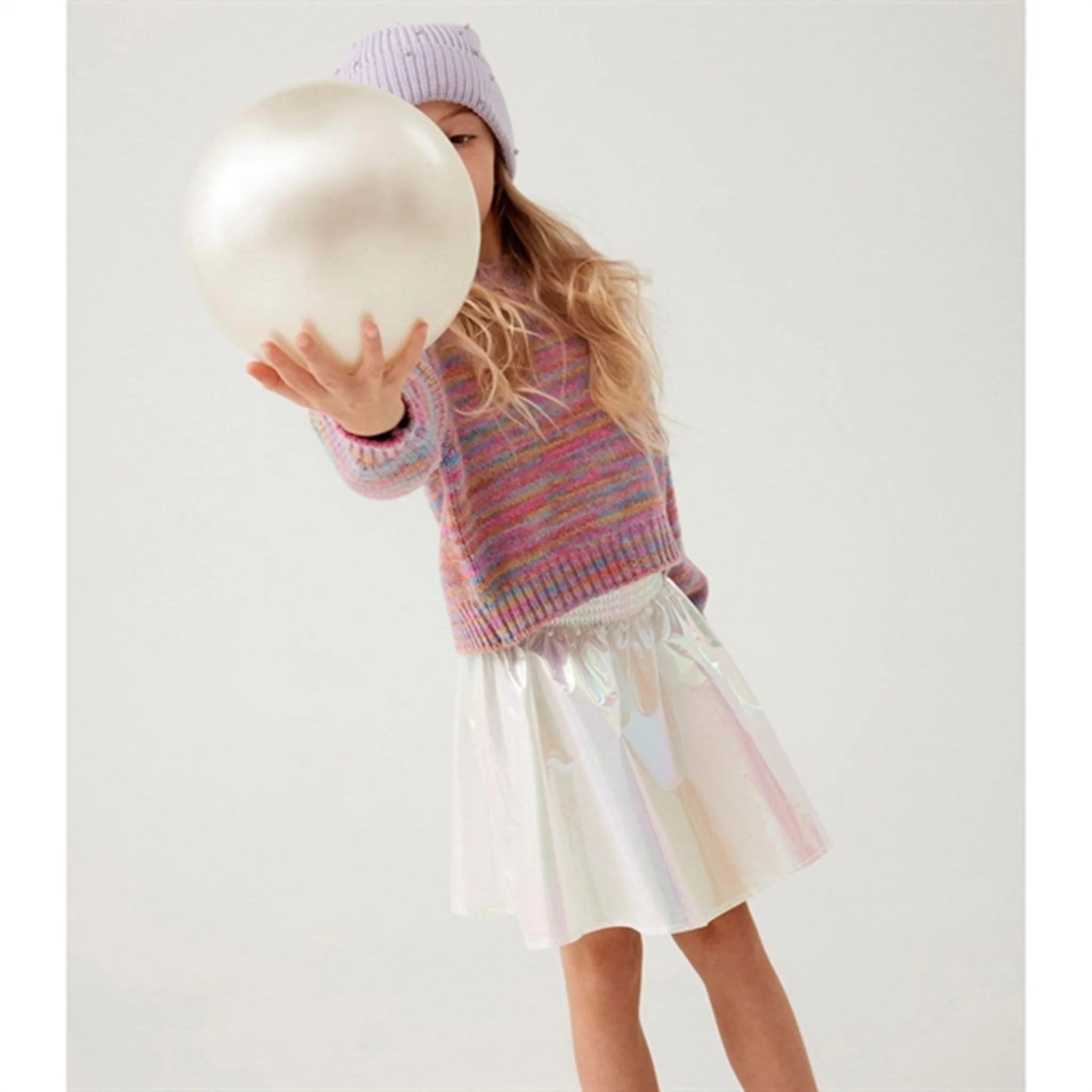 Name it Pink Flamb Lyda Short Knit Sweater