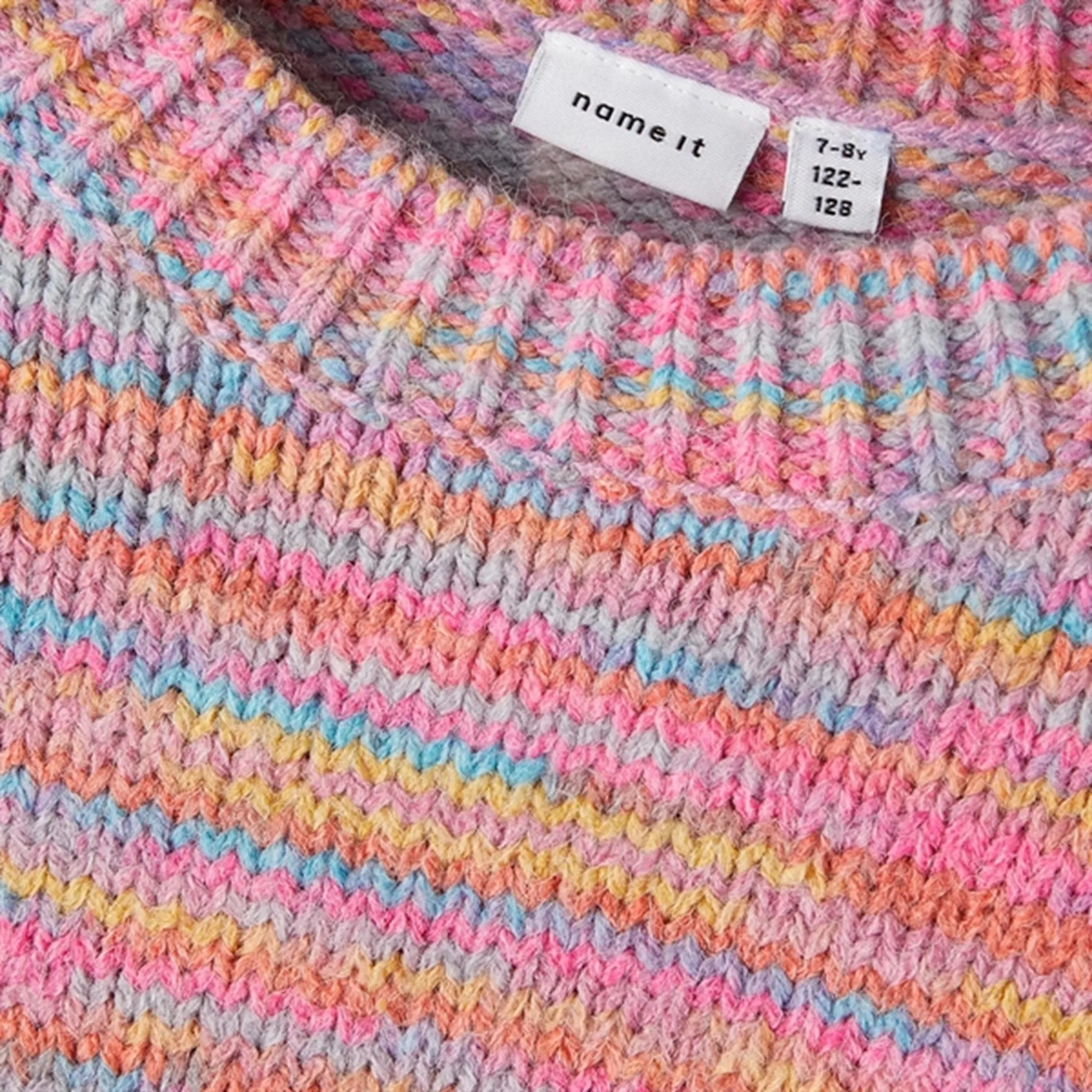 Name it Pink Flamb Lyda Short Knit Sweater
