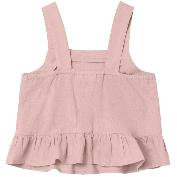 Name it Sepia Rose Falinnen Strap Top Noos